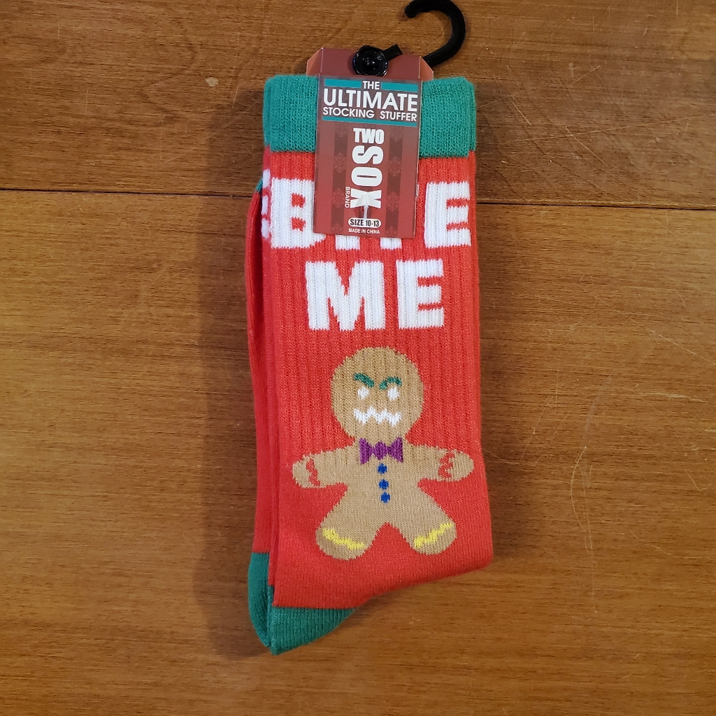 Nwt The Ultimate Stocking Stuffer Two Socks Brand Crew Socks